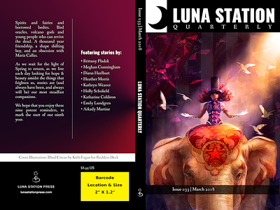 Luna Station Quarterly Trade Dress print