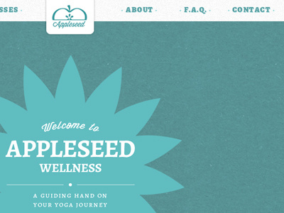 Appleseed Website website yoga