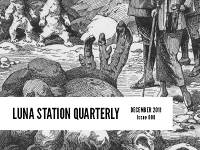 Luna Station Quarterly cover design print