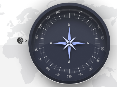 Compass compass map world