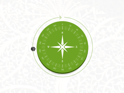 Green Compass for an app on s40 series