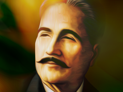 Allama Iqbal by Shahzad Khan on Dribbble