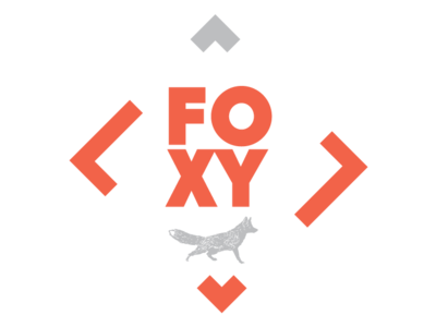 FOXY Studio Logotype brand branding fox illustration logo logotype photo photograph photographer photographer logo