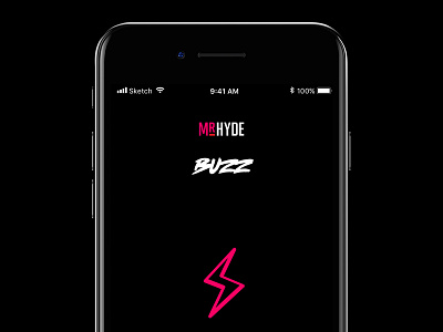 My Hyde Splash Screen app branding design ui ux