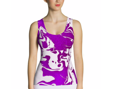 Plum - women's tank top