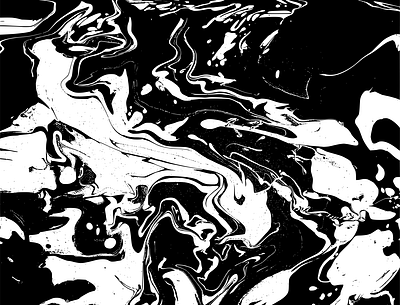 Black and White Swirls abstract abstract art abstract design art black and white design fluid design illustration liquid paint swirls