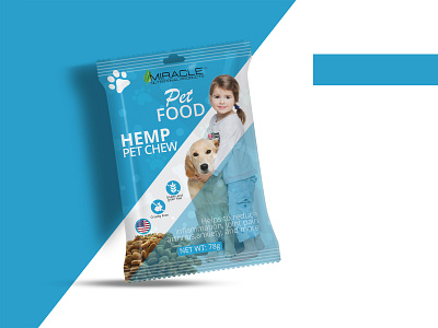 Download Pet Food Packaging By Shakhawat Hosain On Dribbble