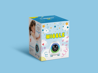 Sleep Trainer smart Alarm clock packaging for Kids