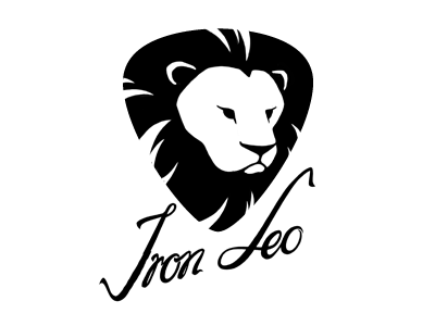 Second idea, pick, lion & signature guitarist lion logo musician pick signature singer
