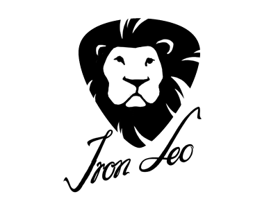 ... with a different lion guitarist lion logo musician pick signature singer
