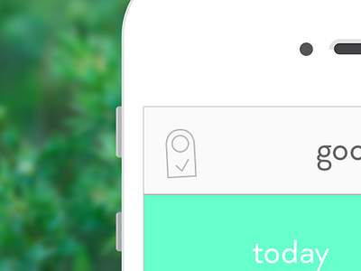 daily - 'end day' icon app clean clear flat icon minimal simple tasks todo ui user interface ux