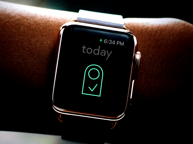 The done-for-today feeling by daily app clear daily freedom minimal mobile simple tasks todo ui ux watch