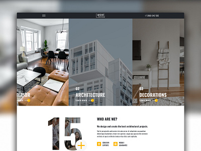 Archit.bureau- Architectural Office Template figma ui ui template xd