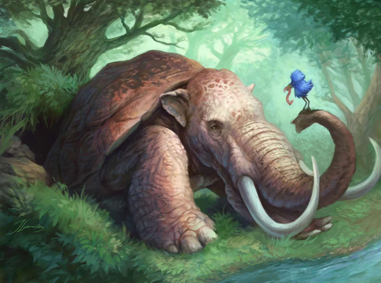 Elephant Turtle by Javier González on Dribbble