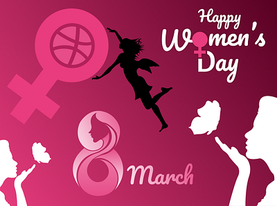 Women's Day 2020 design dribble dribble 2020 women empowerment womens day shot