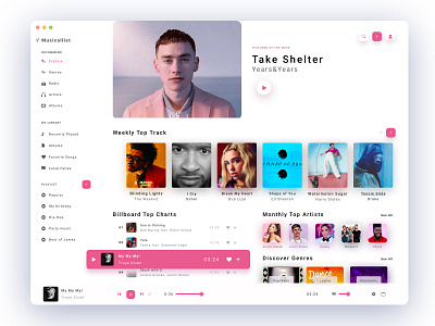 Daily UI 009 - Music Player