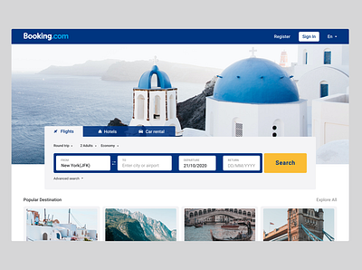 Web App Design for Booking booking booking.com cards cards ui dashboad design flight flight booking flight search header hotel booking hotels landing page map search tablet tourism traveling user inteface webdesign