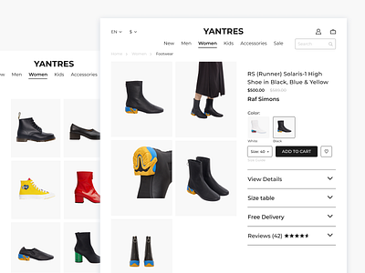 Clothing Web Design app brand clothes clothing design ecommerce minimal onlineshop onlineshopping store typography ui ui ux uiux ux visual web