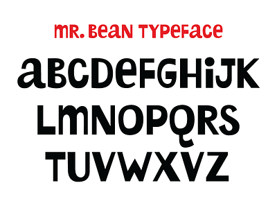 Mr. Bean Typeface