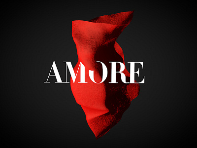 AMORE BALLET 3d ballet identity inspiration poster typography vrn dribbble sd