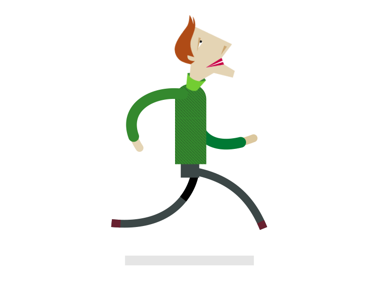 Erik Michaels-Ober after effects animation character flat game gif motion ruby run