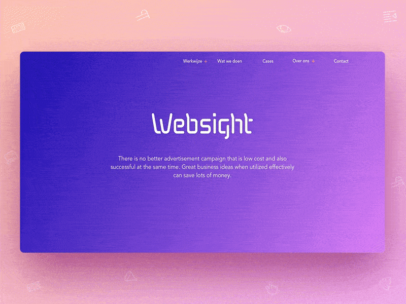 Websight agency site agency clean concept portfolio ui ux web website