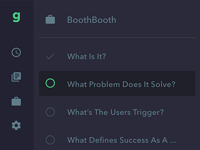 What Problem Does It Solve? dashboard forms interface list questions ui ux validation web app