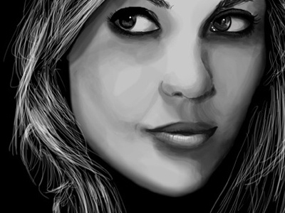 Syd's Girl digital drawing digital illustration digital painting