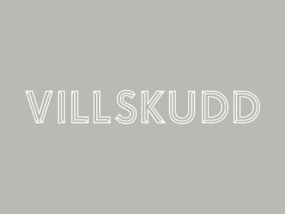 Villskudd Typography typography villskudd