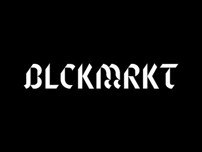 BLCKMRKT blckmrkt joakim jansson logo sans colour