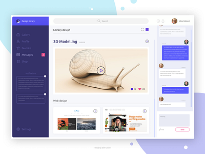 Library of training videos for designers background color composition design interface lesson minimal product ui ux video webdesign