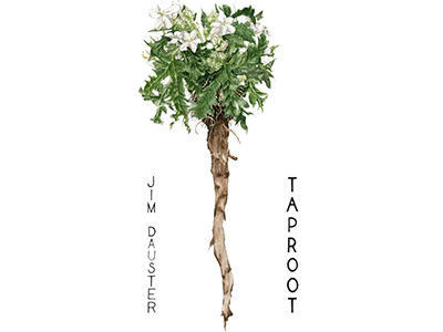 Taproot book botanical cover journal periodical poetry typography watercolor