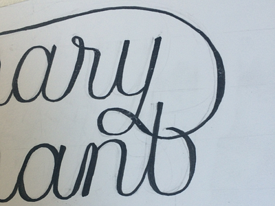 Lettering Sketches