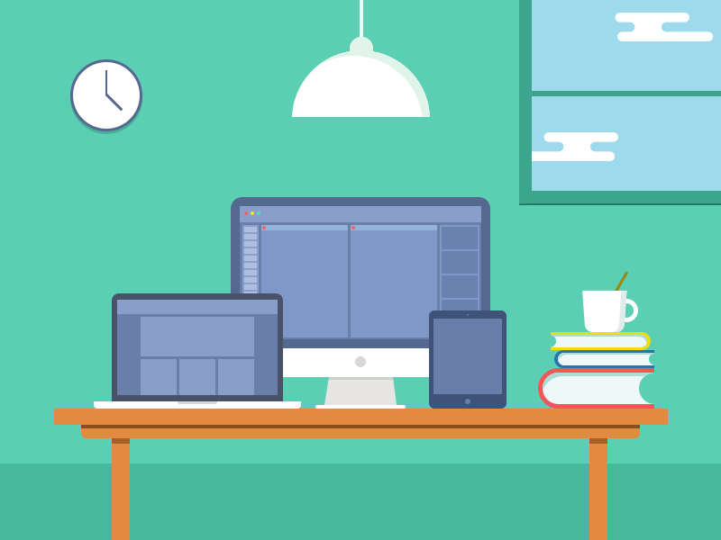 Workspace by Sheng Chang on Dribbble