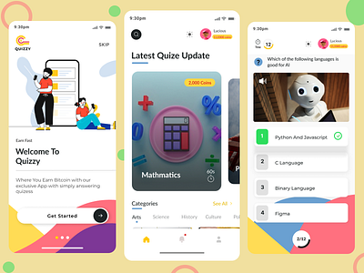 Quizzy - Mobile Quiz App