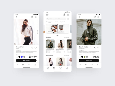 Clothing E-Commerce App