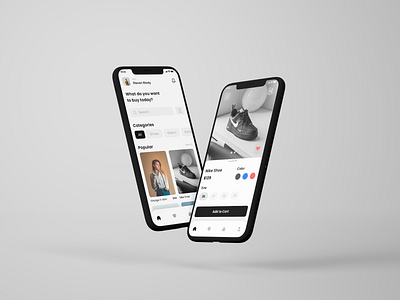 E-Commerce Mobile App Design