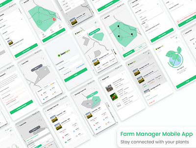 Farm Manager agriculture design farm mobile app ui ux xd