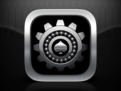 3D Gear Icon