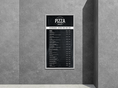 Menu Board Design | PizzaMania design menu menu board