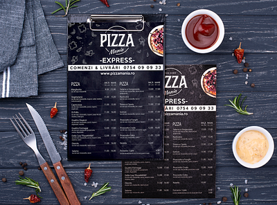 Menu Design | PizzaMania design menu menu design