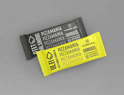 Food Sachets Designs | PizzaMania design packaging