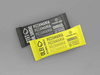 Food Sachets Designs | PizzaMania design packaging