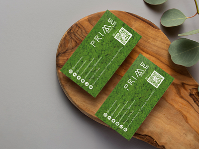 Business Card | PRIME Bistro & Bar bussiness card design