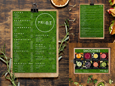 Menu Design | PRIME Bistro & Bar design menu menu design