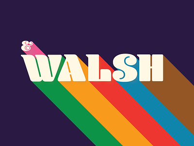 Tribute to Jessica Walsh, former partner of Sagmeister & Walsh design graphic design illustration jessica walsh logo sagmeister walsh typography vector walsh