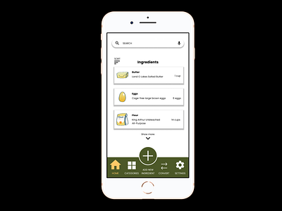 Ingredient Inventory App