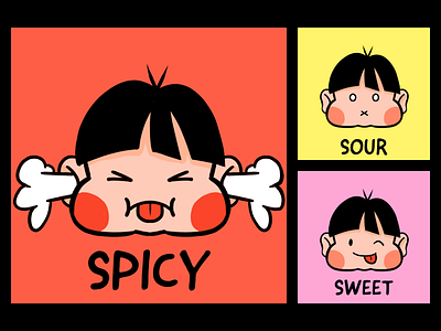 sauce mascot illustration