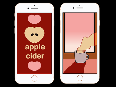 apple cider illustration