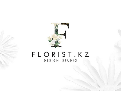 Logo design studio florist branding design logo minimal